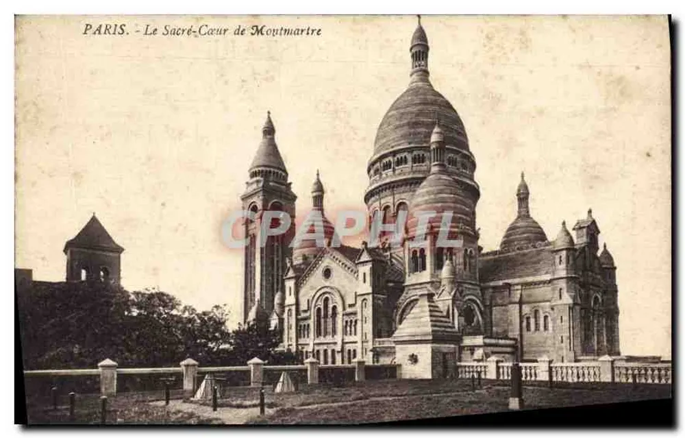 Paris - Der Sacré-Cœur von Montmartre — Verlag unbekannt - Vorderseite