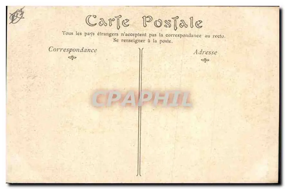 Paris — Kirche des Heiligen Herzens und der Seilbahn — ND Phot - Rückseite