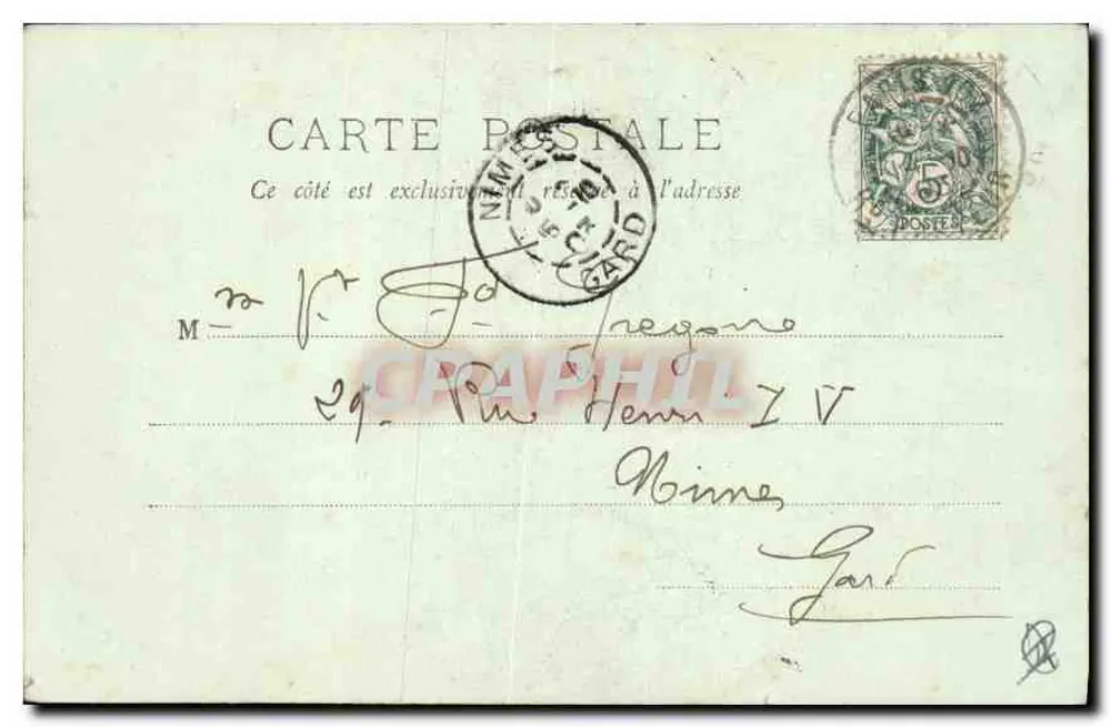 Paris — O Funicular do Sacré-Cœur — LL, n°219 - Verso