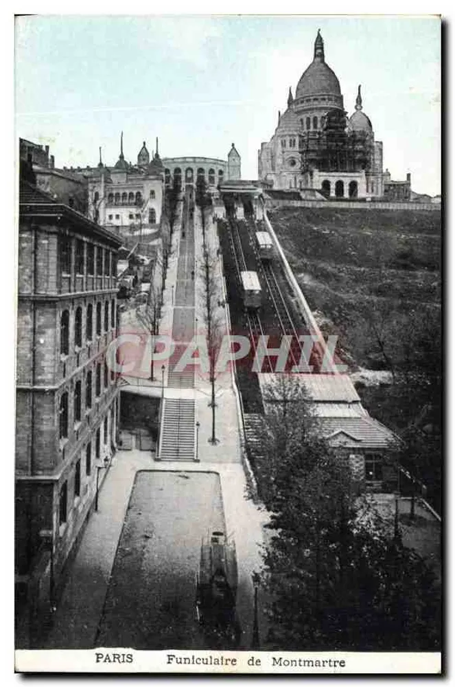 Paris — Funicular de Montmartre - Frente