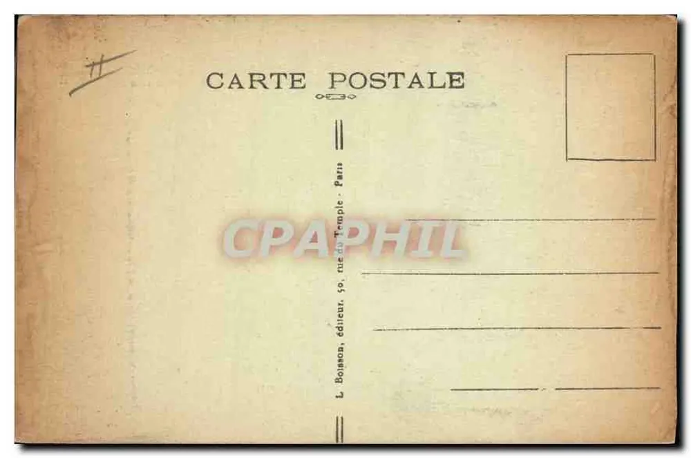 Basilika des Heiligen Herzens und Seilbahn — Paris-Montmartre — J. H. — Nr. 075 - Rückseite