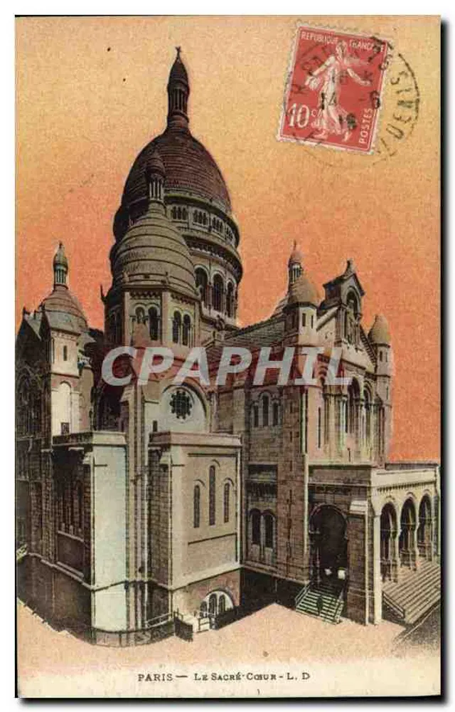 PARIS — Le Sacré-Cœur — L. D. - Frente