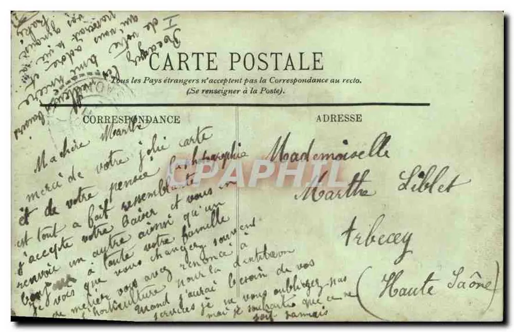 Paris — O Sagrado Coração — LL. n° 716 - Verso
