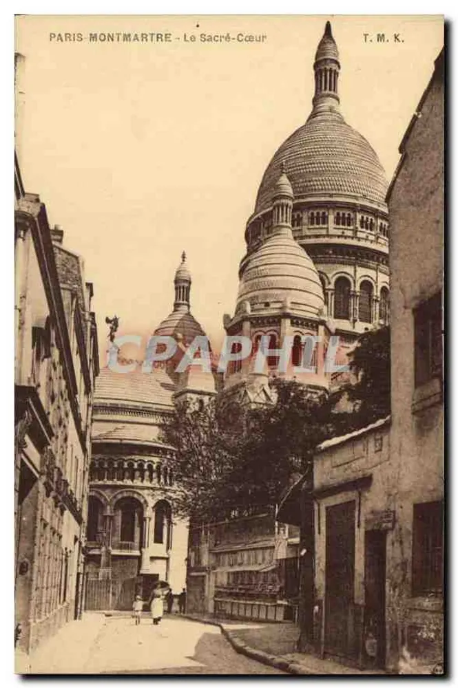 Paris-Montmartre — O Sagrado Coração — T. M. K. - Frente