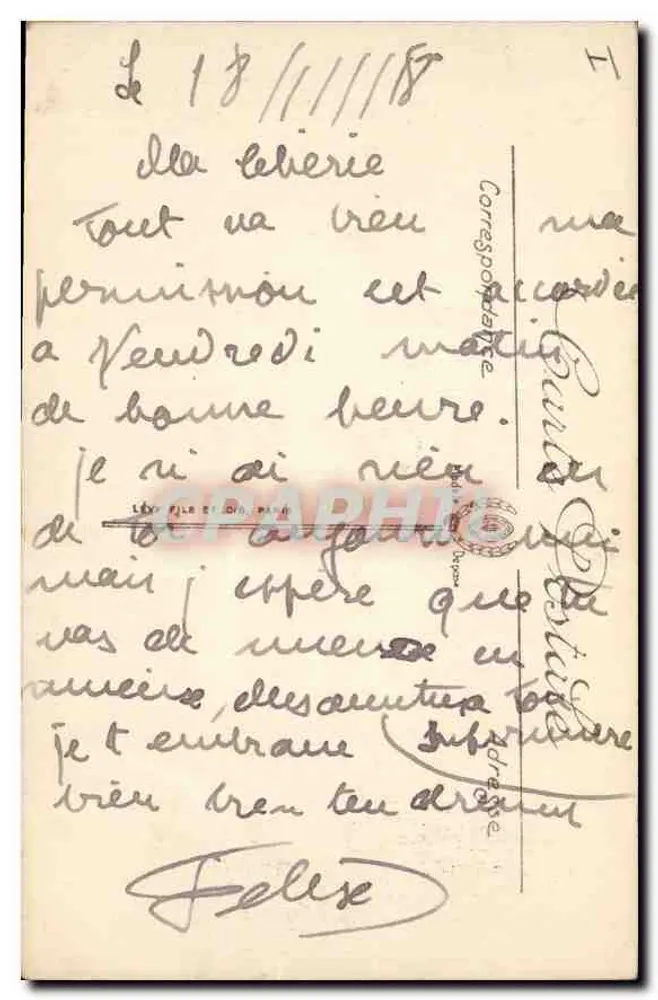Cap Brun — Le Port Méjean und Pins des Magaud — Li. — Verleger Li. (n°3) - Rückseite
