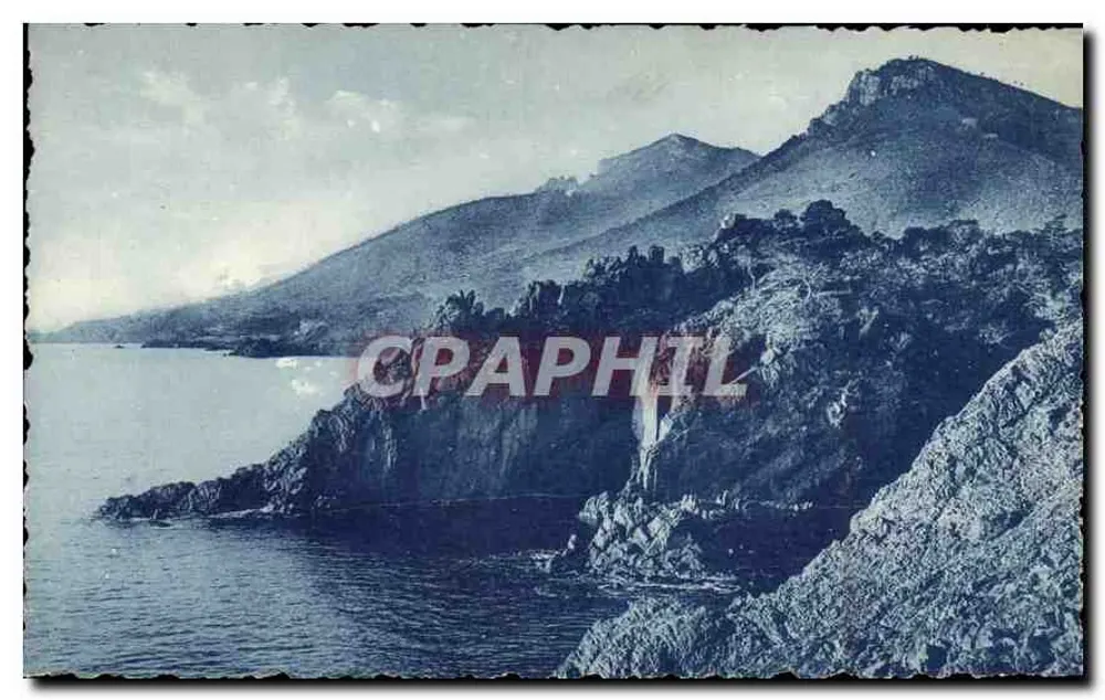 Corniche d'Or - Dalla Figueirette al Trayas — Edito dall'Agence Nationale des Voyages, 15 Boulevard des Capucines, Parigi - Recto