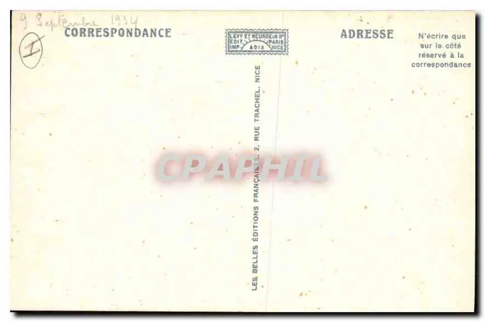 Der Estérel — Le Trayas — Blick auf den Pic d'Aurèle und Cap Roux — Adia - Rückseite
