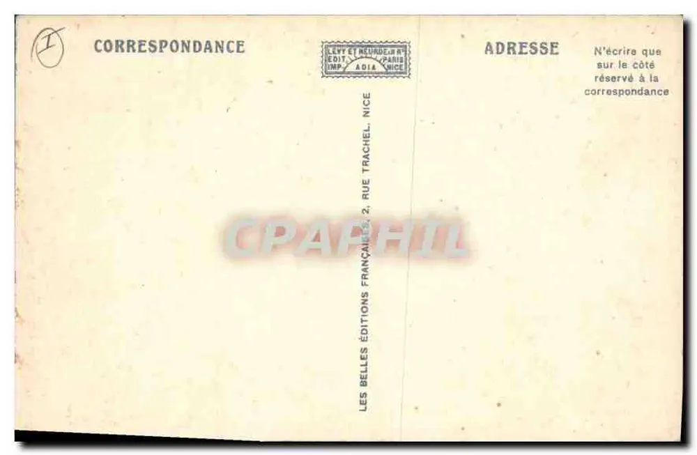 Der Estérel — LE TRAYAS — Blick auf den Pic d'Aurèle und Cap Roux — Adia - Rückseite