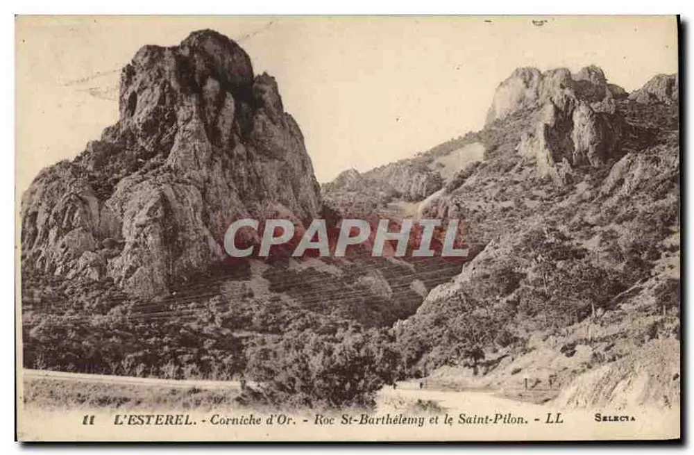 L'ESTEREL - Corniche d'Or - Roc St-Barthélemy e o Saint-Pilon - Selecta - Frente