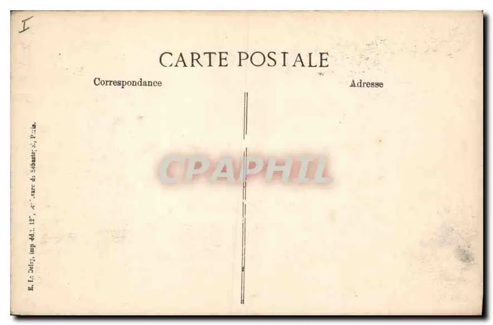 Chartreuse de la Verne — Vista geral, lado Leste — Editor L. C. Daby, Paris - Verso