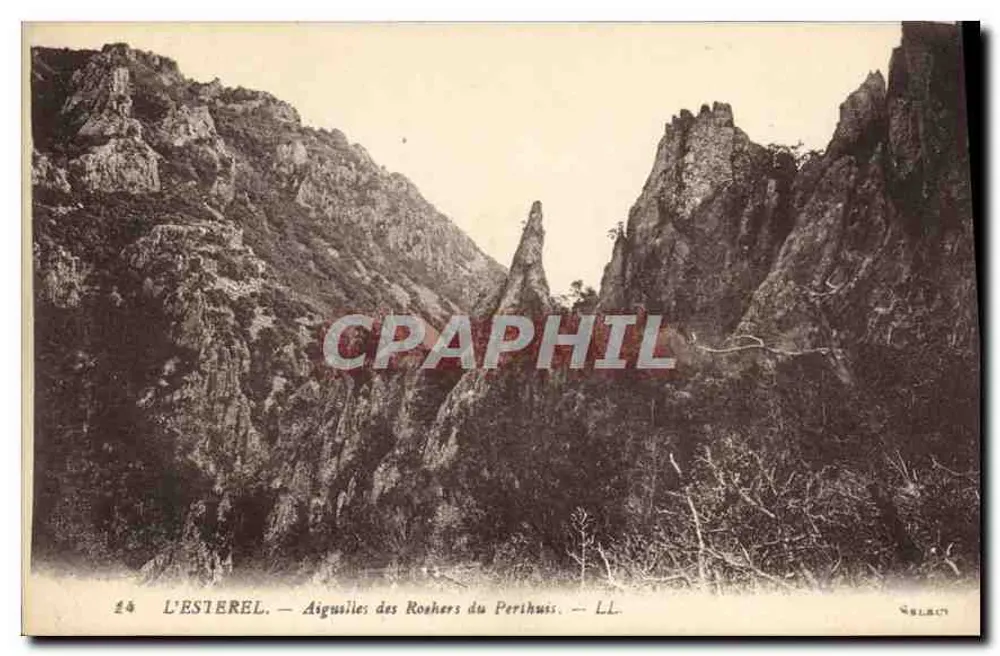 L'ESTEREL — Aiguilhas das Rochas do Perithuss — LL - Frente