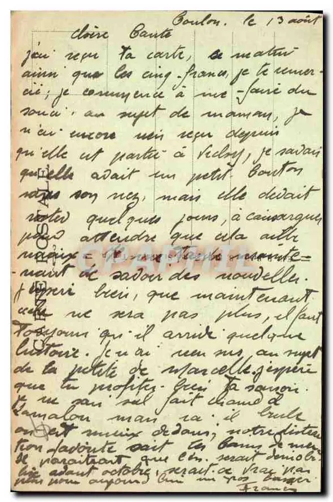 Umgebung von Toulon - SABLETTES-les-BAINS - Küste - Rückseite