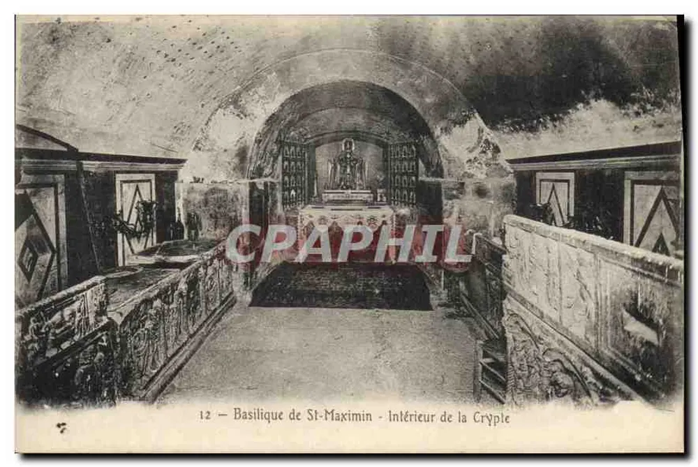 Basílica de São Maximino — Interior da Cripta — n°12 - Frente