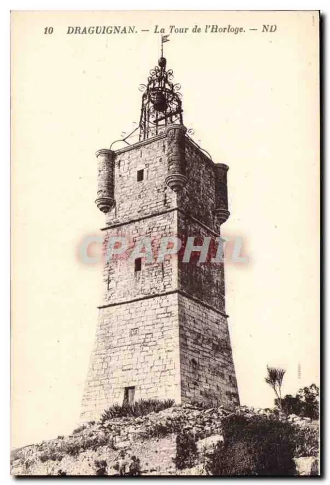Draguignan — Torre da Hora — ND - Frente