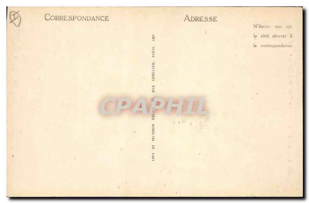 Draguignan — Torre da Hora — ND - Verso
