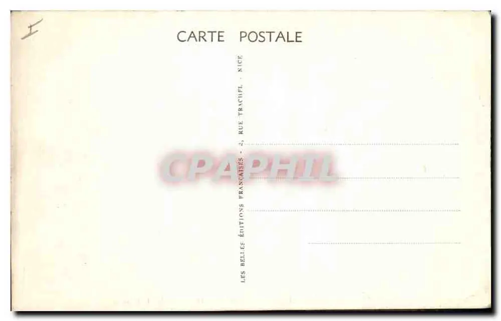 Toulon. Cap Brun — Promenade am Ufer. - Rückseite