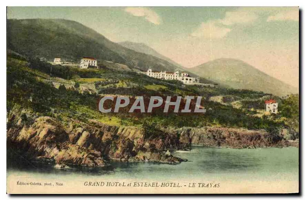 Grand Hôtel und Estérel-Hôtel - Le Trayas — Giletta-Ausgabe, Foto., Nice - Vorderseite