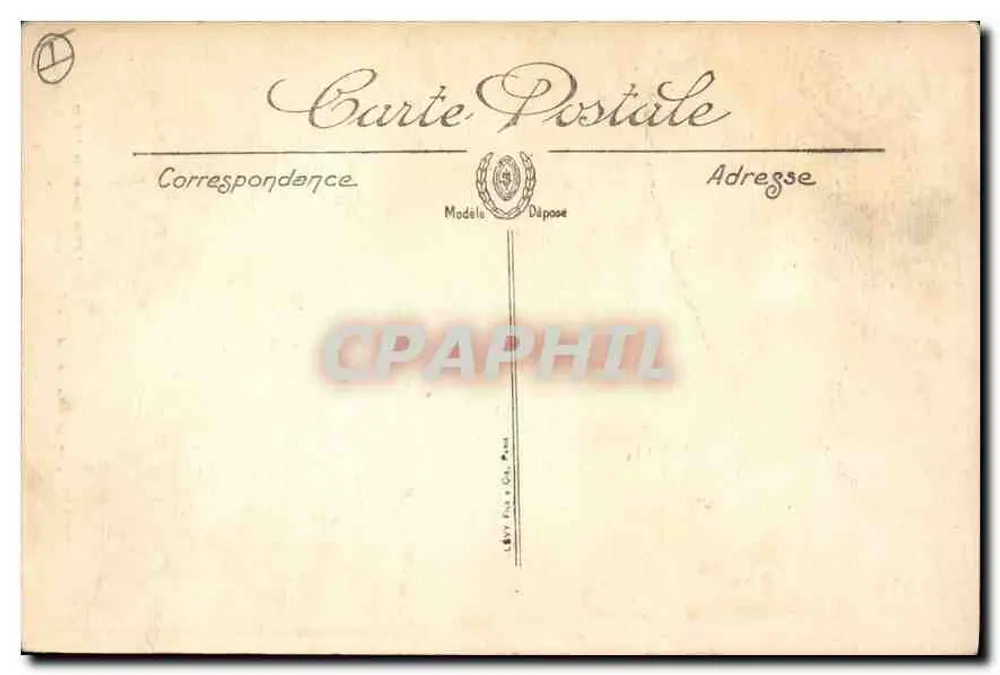 Hyères — Avenida da Gare — Edição Dames de France, n° 46 - Verso
