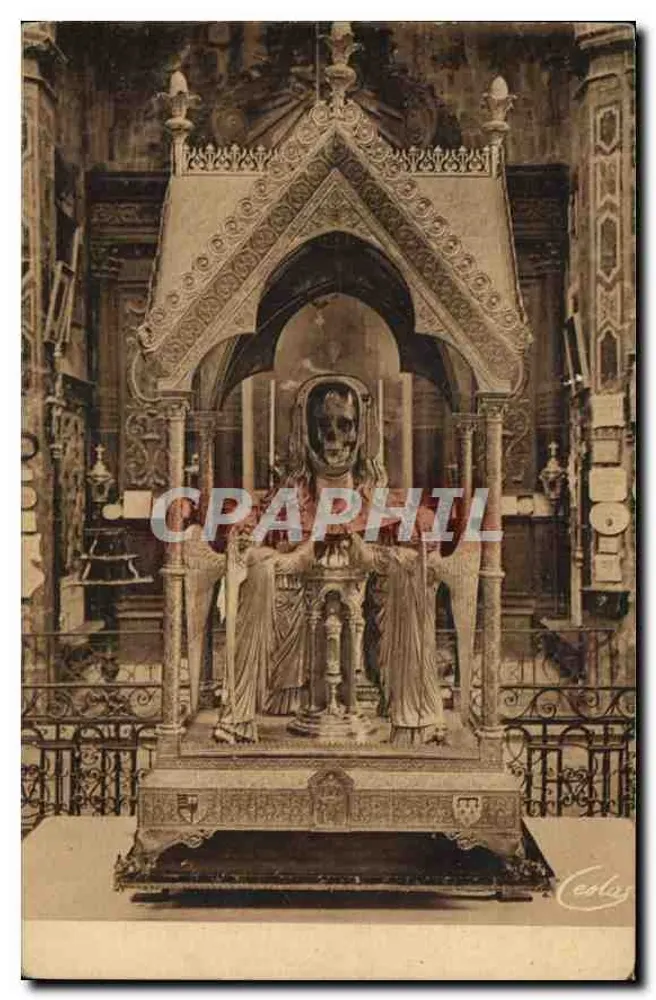 Saint Maximin — Relíquias na Basílica de Santa Maria Madalena — Edições Raymond Bergevin - Frente