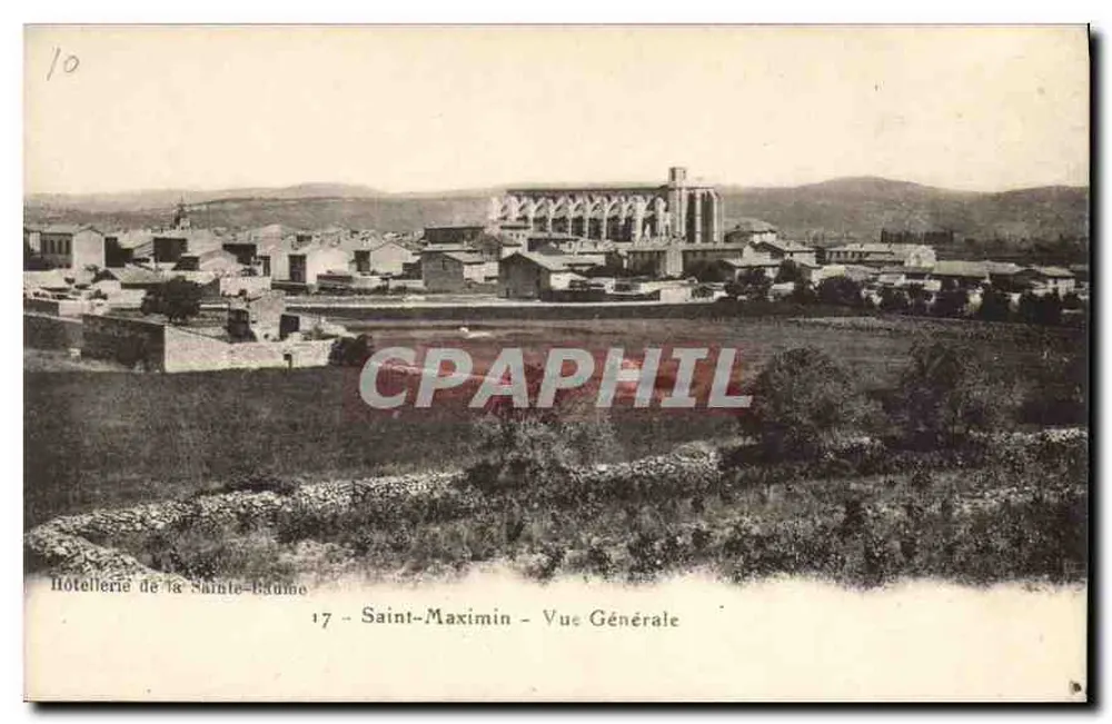 Saint-Maximin — Vista Geral — Hotellerie de la Sainte-Baume - Frente