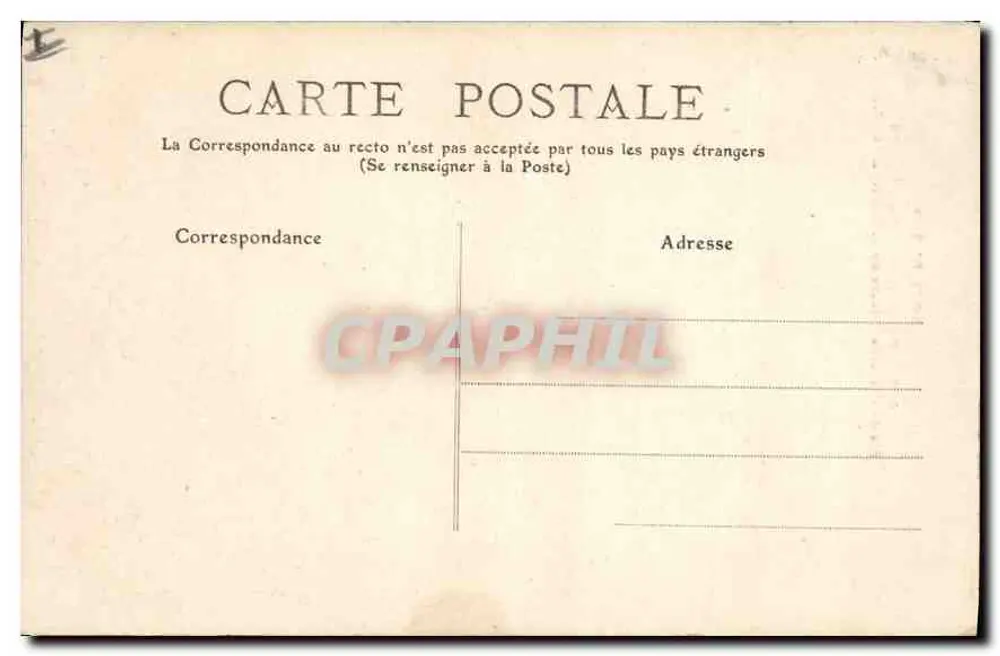 Pic de l'Aiguille — Estrada de St-Raphaël a Cannes — Costa Azul - Verso
