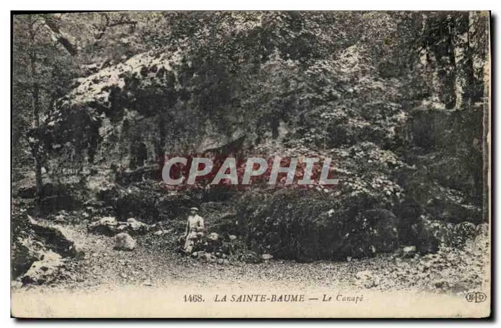 La Sainte-Baume — O Canapé — Editor E. Le Daisey, n° 1468 - Frente