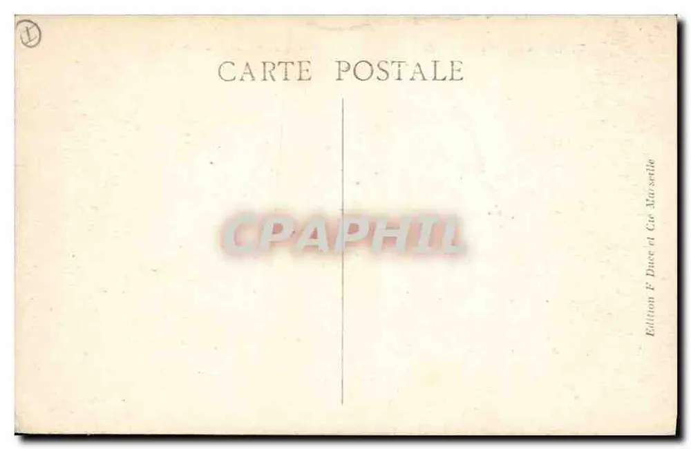 Um MONTRIEUX — Les Aiguilles de Valbelle — Les Tourelles — Édition F. Duce & Cie Marseille - Rückseite