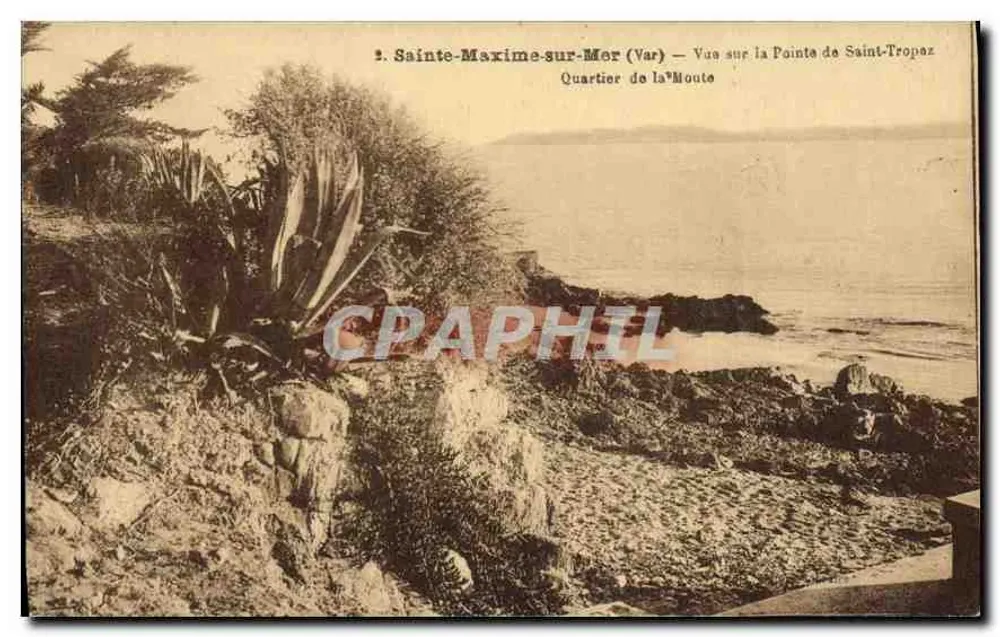 Sainte-Maxime-sur-Mer — Ansicht der Pointe de Saint-Tropez — Viertel Moute - Vorderseite