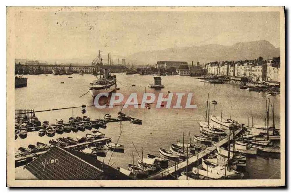 Toulon — Allgemeiner Blick auf den Hafen — Les Éditions d'Art Yvon, Paris - Vorderseite