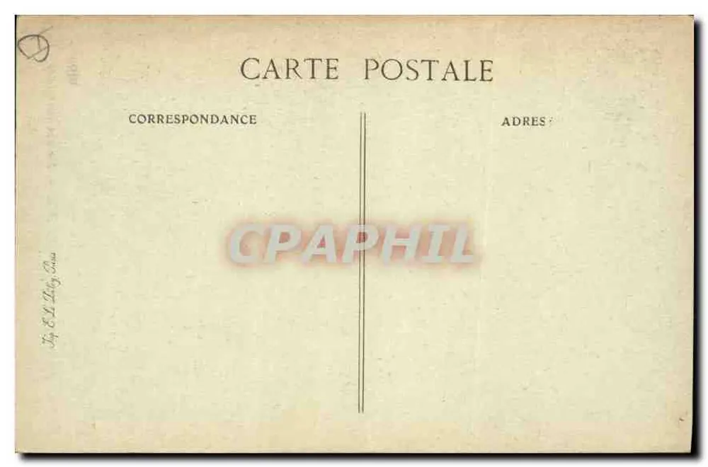 Montrieux-le-Vieux — Ruine rustiche — Editore E. L. Dreyfus, n°8 - Verso