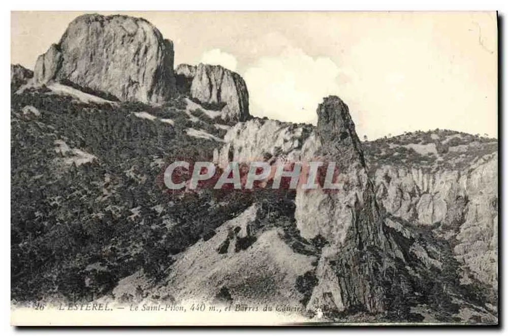 L'ESTEREL — O Sami-Pilon, 440 m., e Barrés du Cadier - Frente