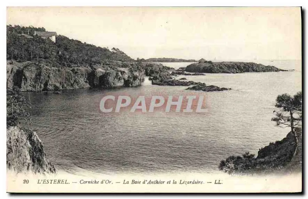 L'ESTEREL — Corniche d'Or, La Baie d'Anthéor et la Lézardière — LL - Vorderseite
