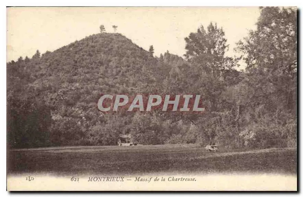 Montrieux — Massif da Chartreuse — Editora ELD, n° 621 - Frente