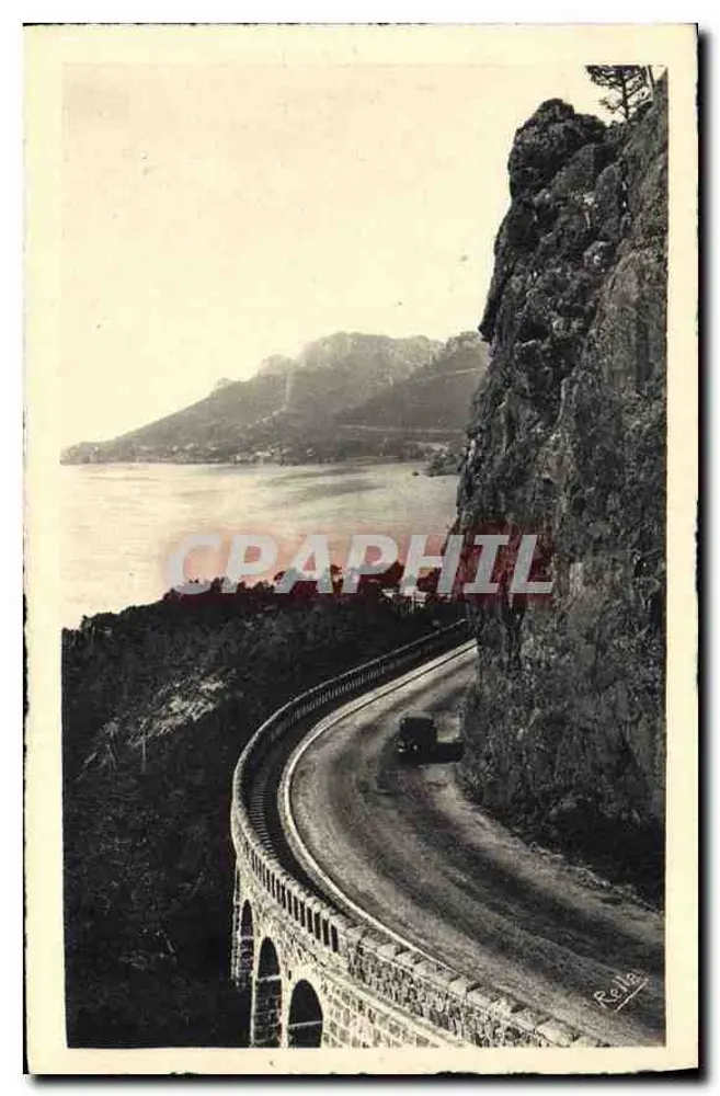 Straße der Corniche d'Or — zwischen Théoule und le Trayas — Relia - Vorderseite