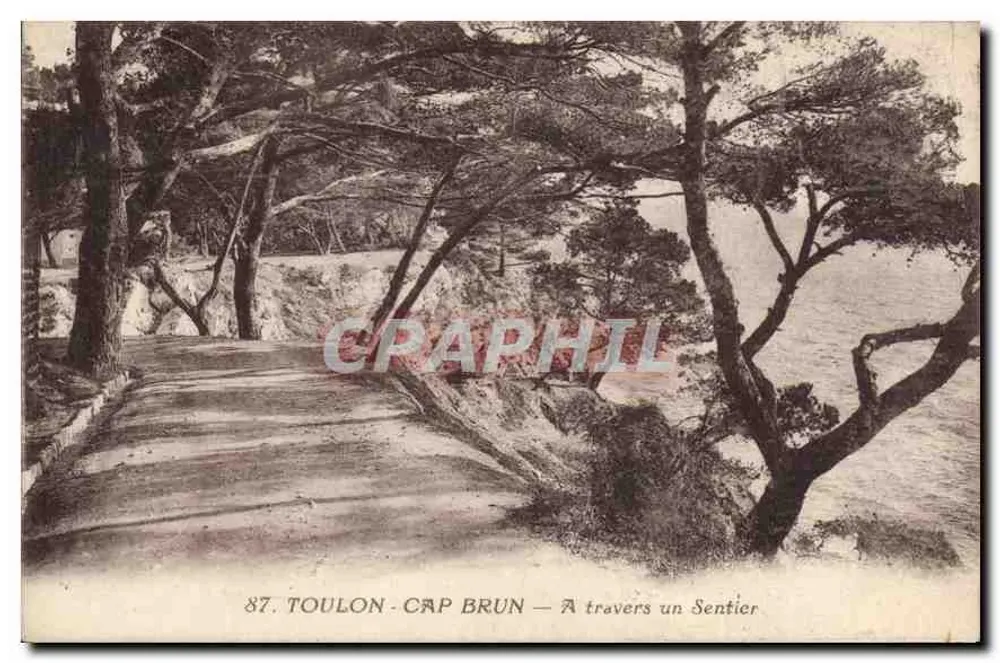 Toulon - Cabo Marrom — Através de um Caminho - Frente