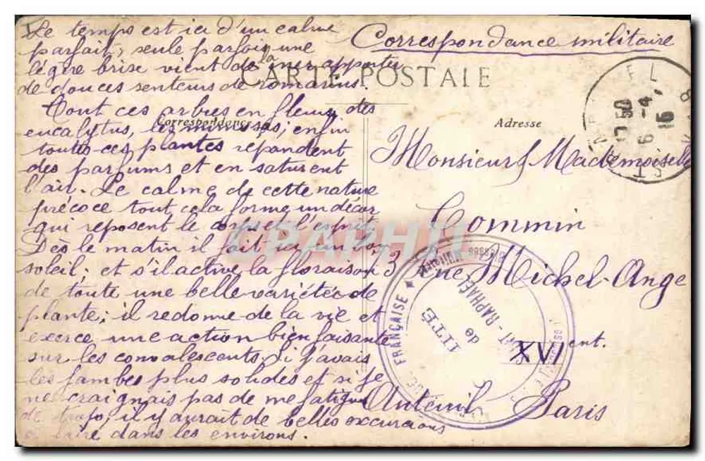 St-Raphaël - Vista Geral — E.L.G. 0108 — Editor E.L.G. - Verso