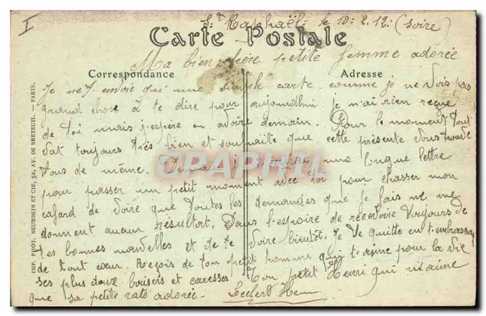 Saint-Raphaël (Var) — Os Leões da terra e do mar — J.P.D. n°66 - Verso