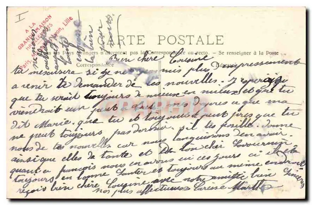 Saint-Raphaël — A Costa de Boulouris — Editor: P. Khayat, Ed. - Marselha, n° 2708 - Verso