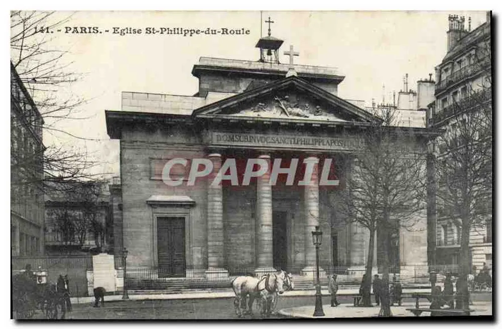 Paris - Igreja de São Filipe do Roulé — n° 141 - Frente
