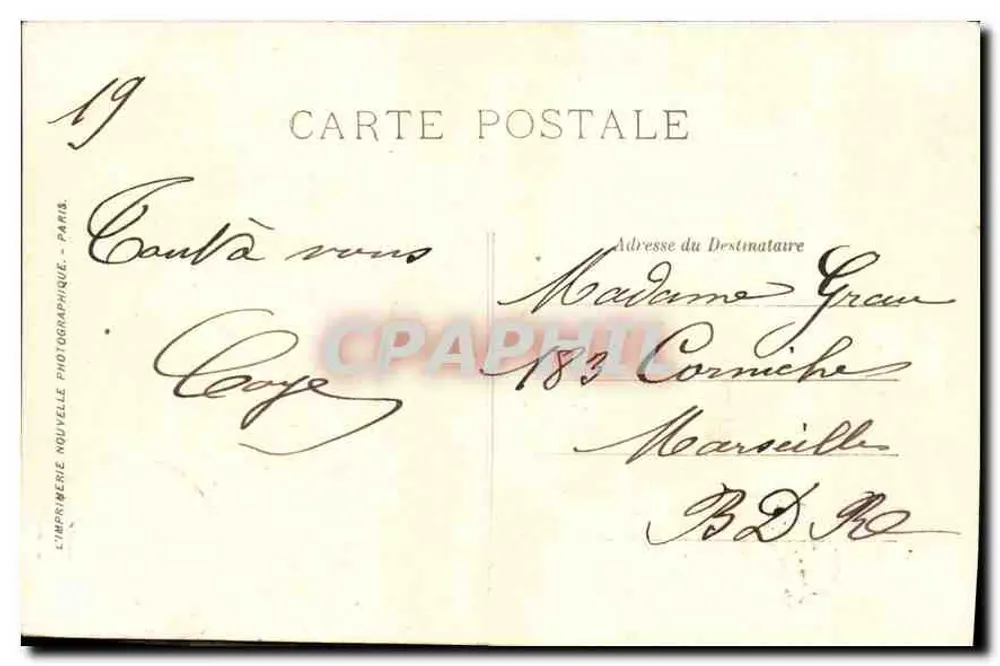Parigi — La Chiesa di San Germain des Prés — LL. - Verso