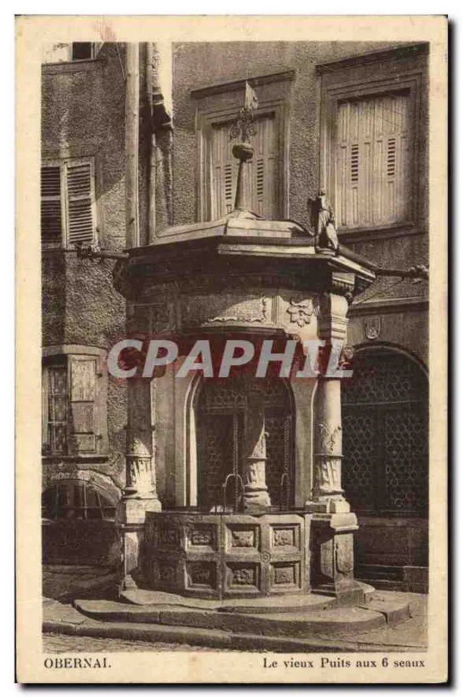 Obernal — Das alte Brunnen der sechs Eimer — Verlag: Éditions de la Poste - Vorderseite