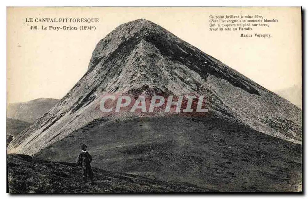 Le Puy-Griou (1694m) — Le Cantal pittoresque — Verleger nicht sichtbar - Vorderseite