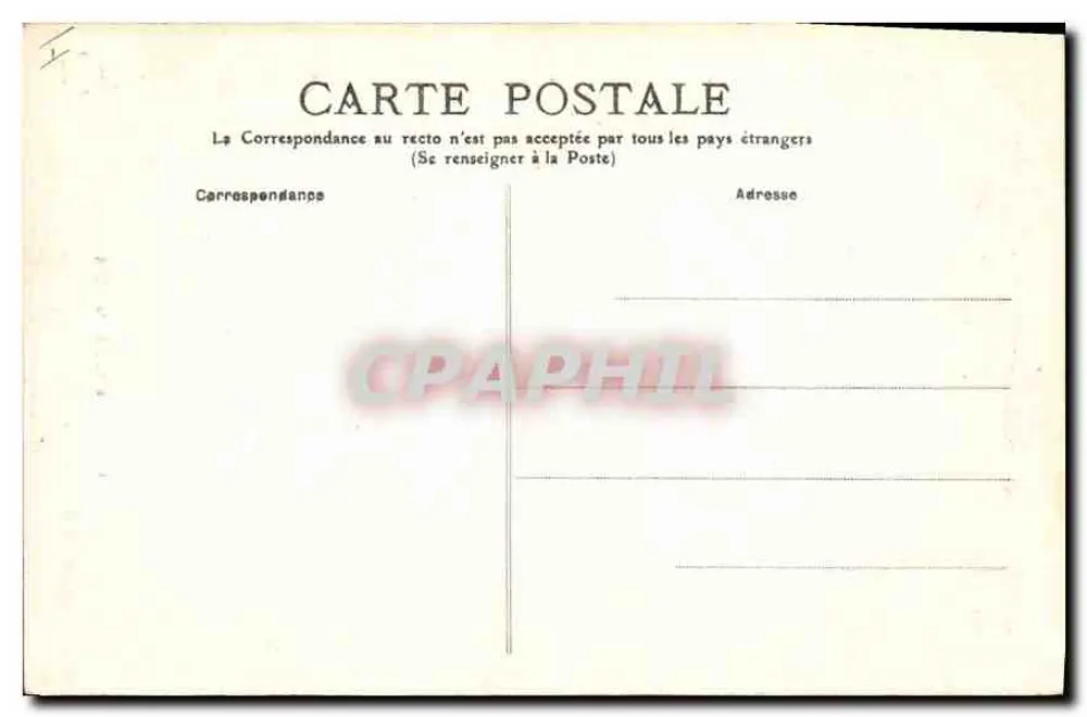 Le Pas de la Cère — Die pittoreske Auvergne — Pierre Malroux, Verlag, Aurillac - Rückseite