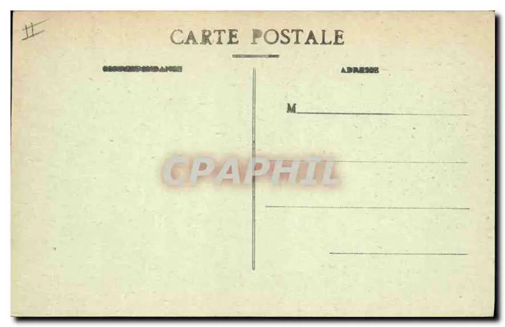 Gipfel des Mont Cantal (1858m) — pittoreskes Cantal — Serie 416 bis - Rückseite