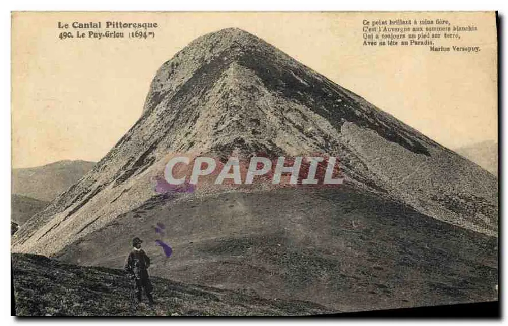Le Cantal Pitteresque — Le Puy-Griou (1694 m) — Marius Versepuy - Vorderseite