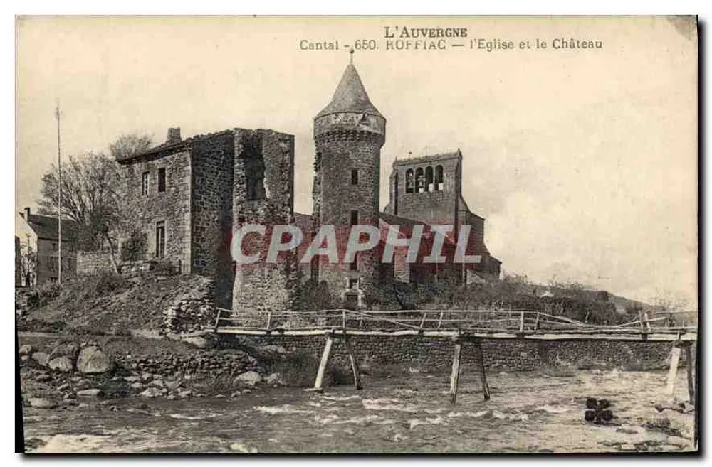 Roffiac - Die Kirche und das Schloss — Cantal, 650 — Verlag L'Auvergne - Vorderseite