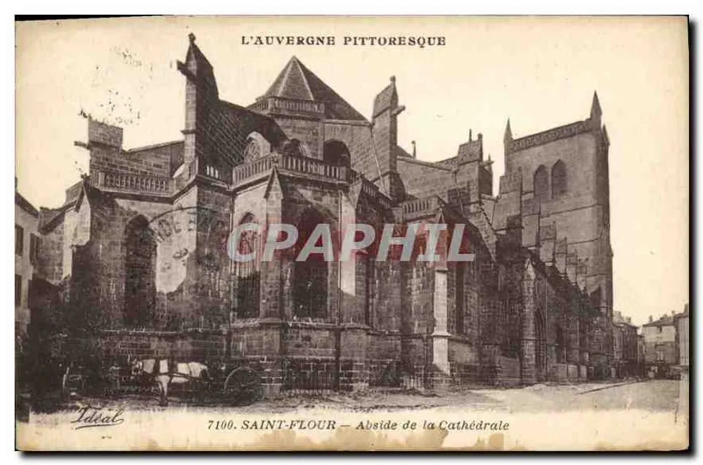 Saint-Flour — Apse der Kathedrale — Tatal, n°7100 - Vorderseite