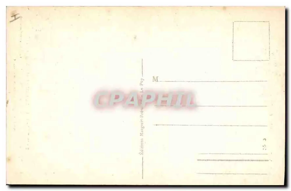 Saint-Flour — Die Kathedrale (14. Jahrhundert) — Éditions Magnet-Brémond, Le Puy - Rückseite