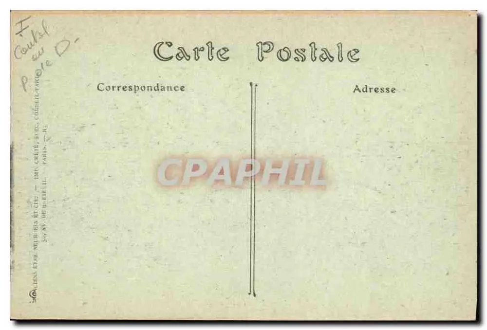 Saint-Flour — O Castelo de Saïlhans — NDH Phot. - Verso