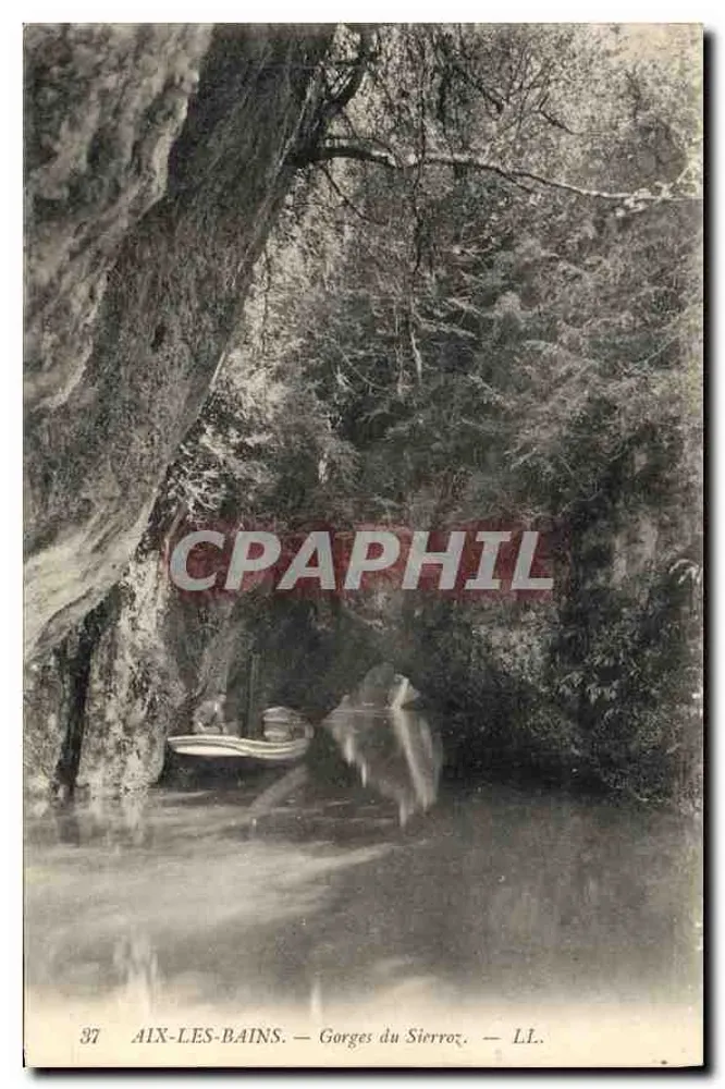 Aix-les-Bains — Gorges do Sierron — LL. - Frente